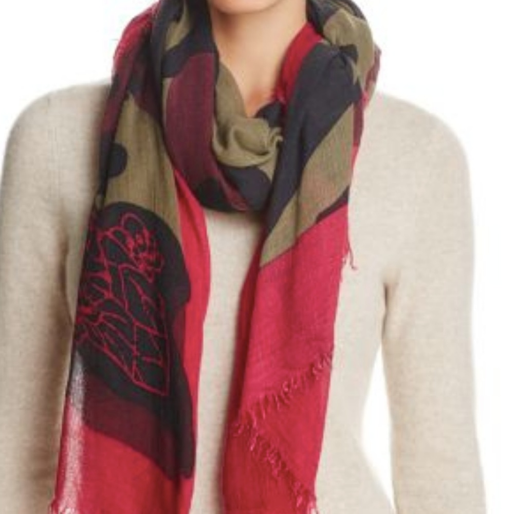 Zadig & Voltaire Delta Camo Scarf